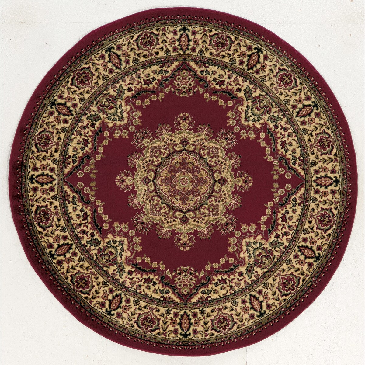Admire Home Living Caroline Traditional Medallion Area Rug