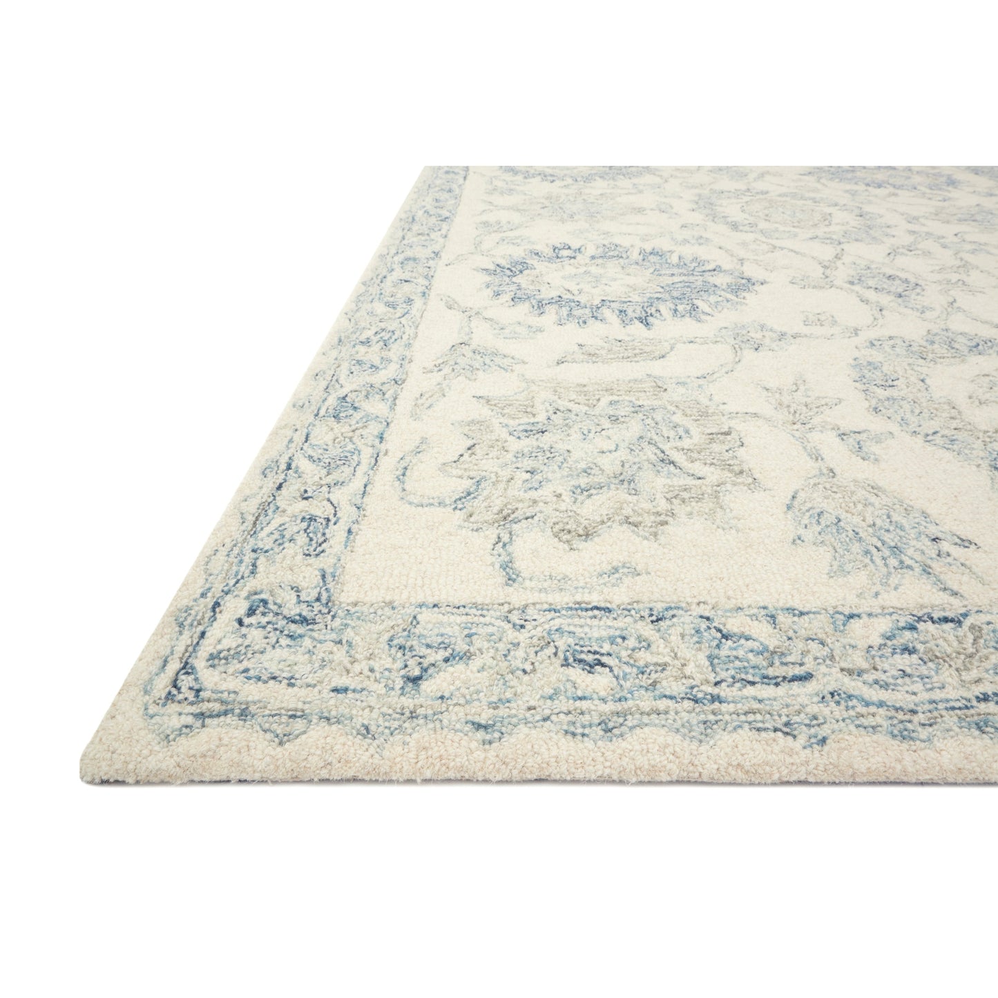 Alexander Home Annabelle Botanical Vineyard Hand-Hooked Wool Rug