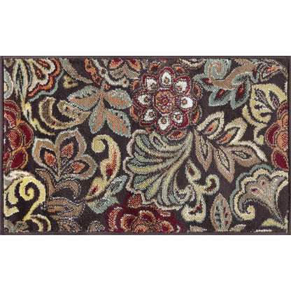 Decora Farmhouse Floral Indoor Area Rug