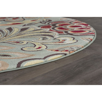 Decora Farmhouse Floral Indoor Area Rug