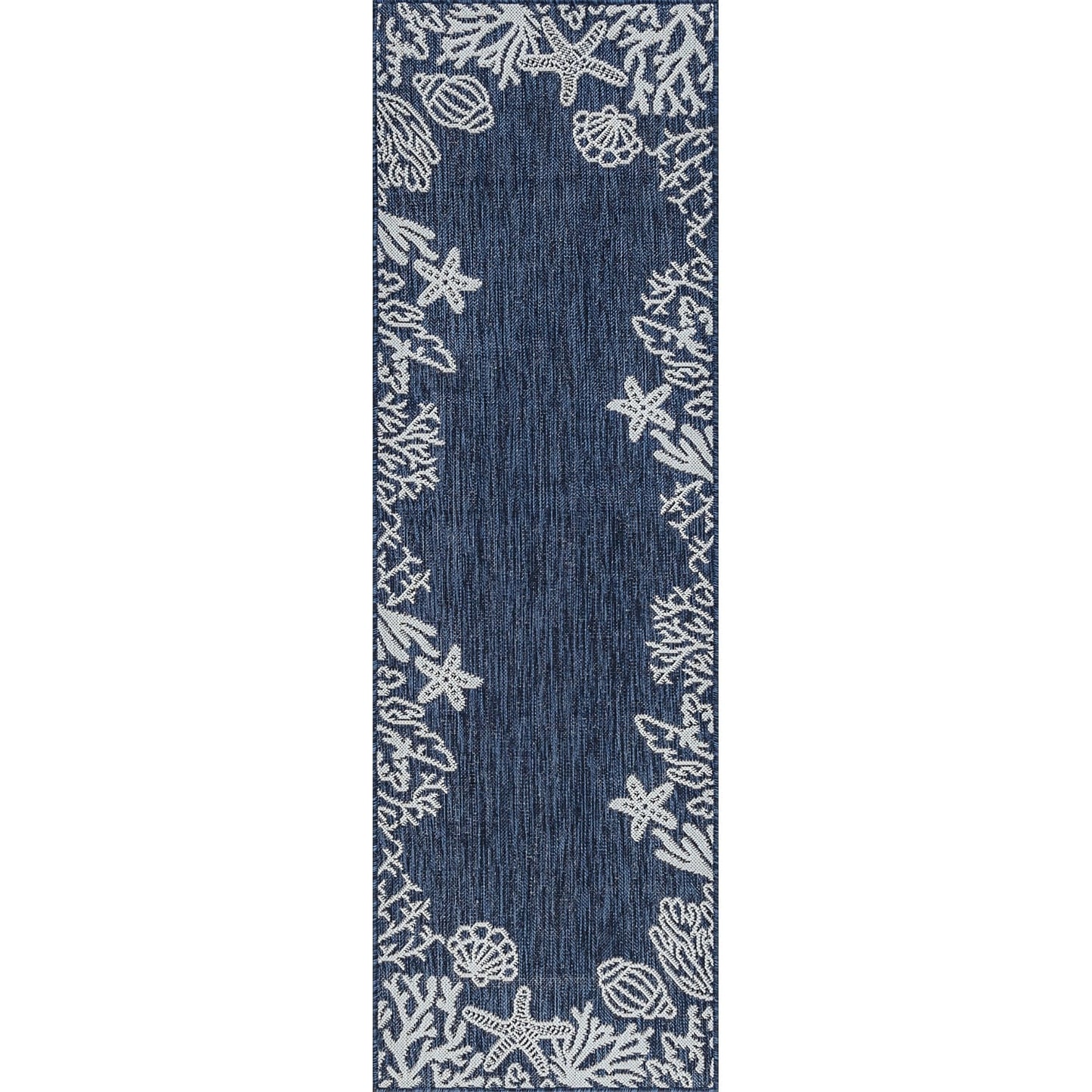 Exo Coastal Graphic Print Indoor/Outdoor Area Rug