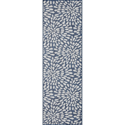 Exo Coastal Floral Indoor/Outdoor Area Rug