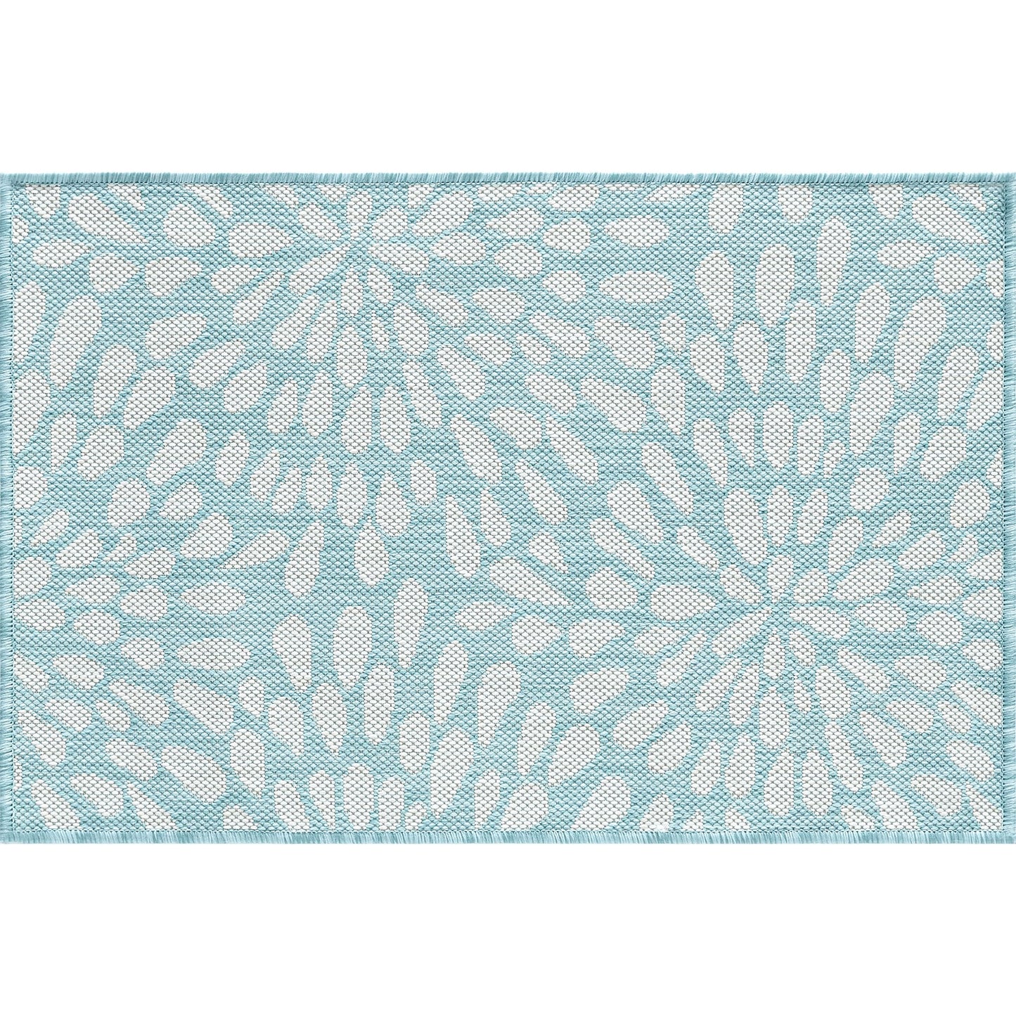 Exo Coastal Floral Indoor/Outdoor Area Rug