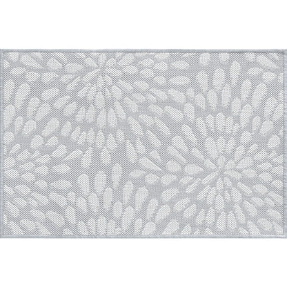 Exo Coastal Floral Indoor/Outdoor Area Rug