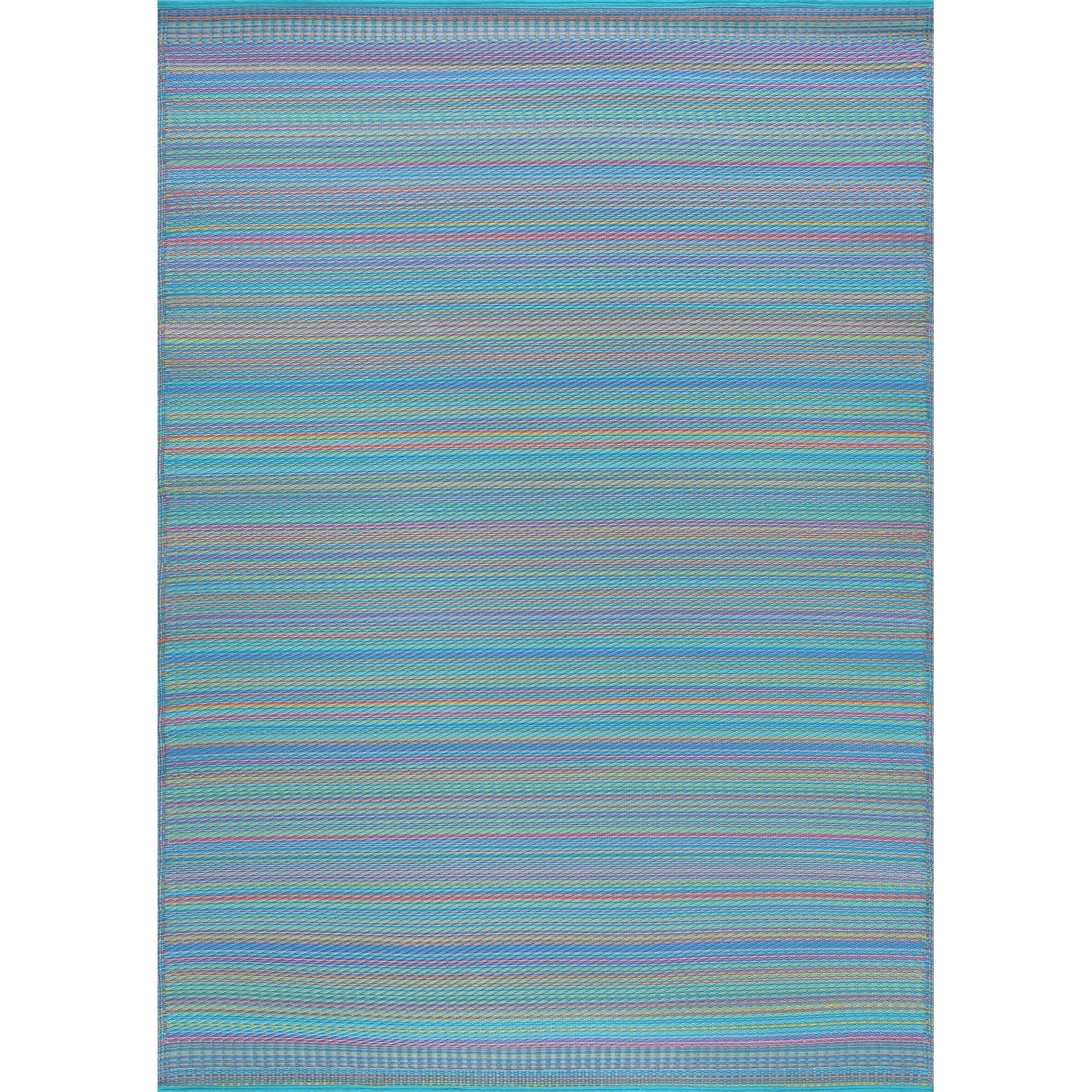 Sundown Beach Stripe Indoor/Outdoor Area Rug