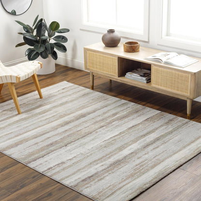 Livabliss Ajax Modern Striped Area Rug