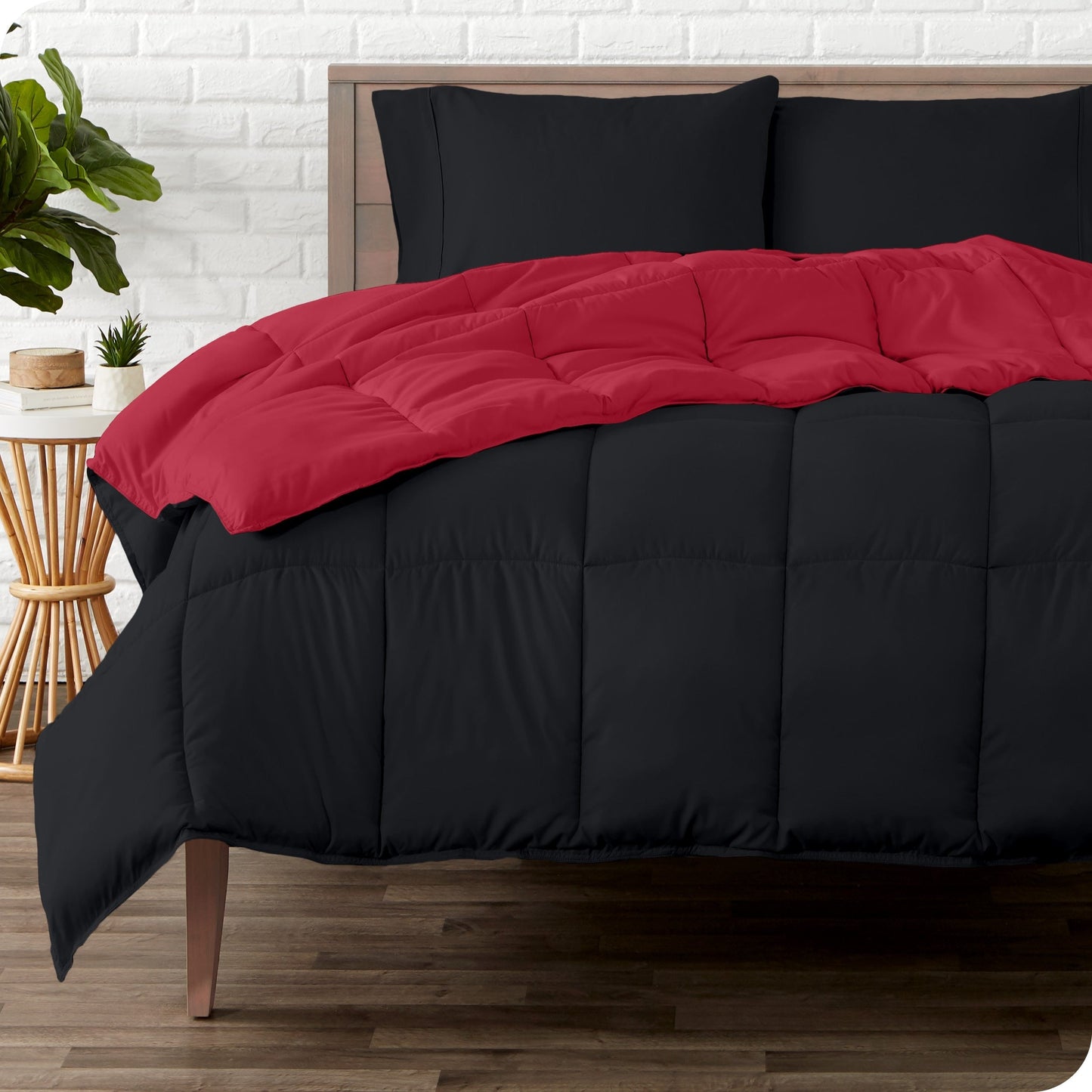 Bare Home Down Alternative Reversible Bed-in-a-Bag