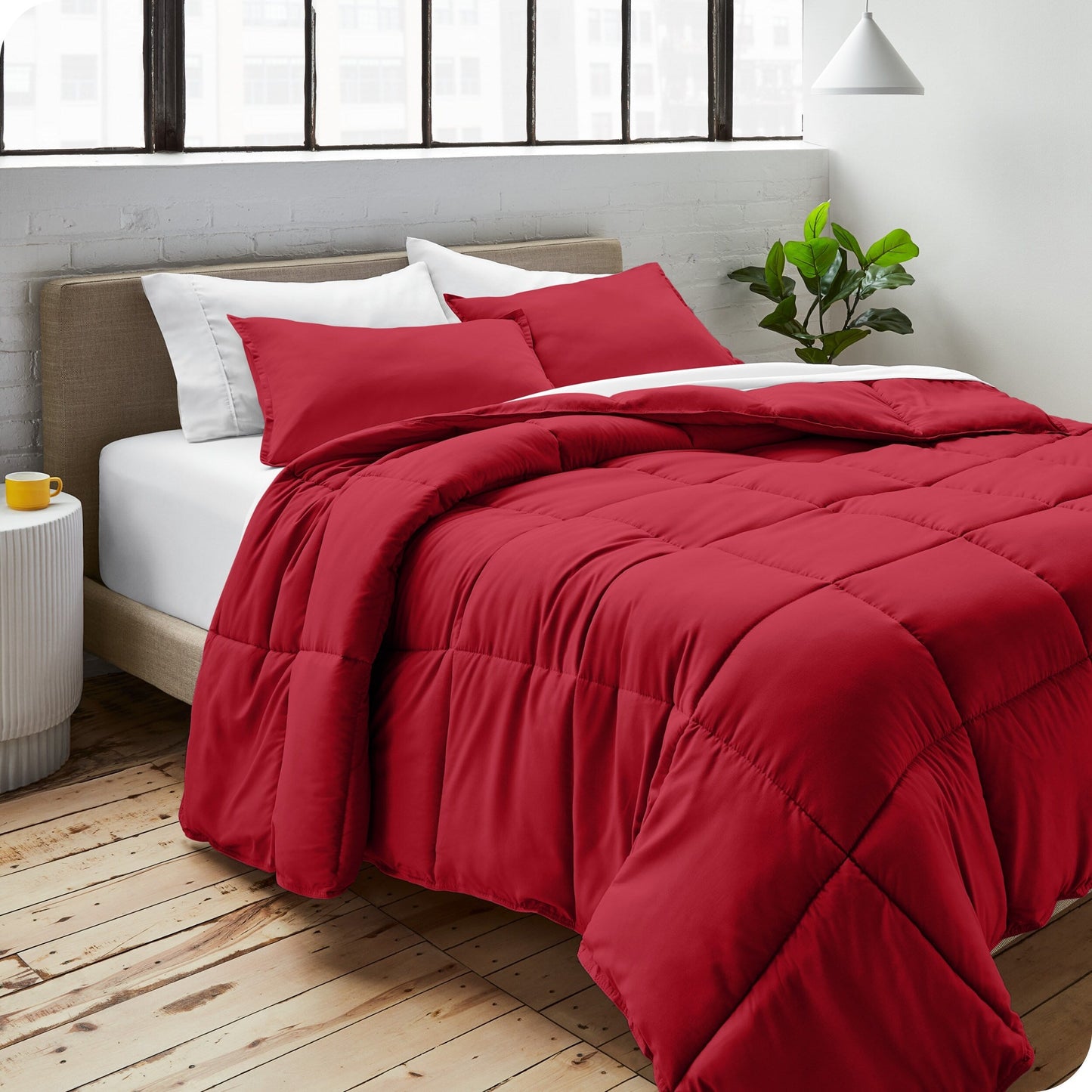 Bare Home Hypoallergenic Down Alternative Comforter Set