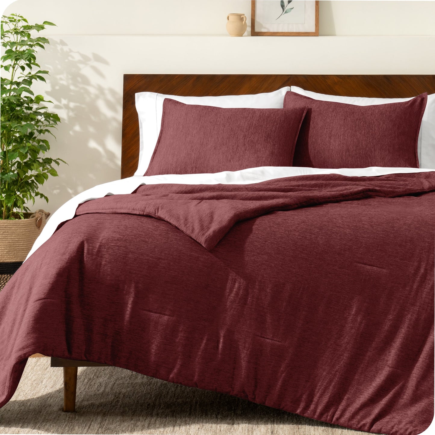 Bare Home Hypoallergenic Down Alternative Comforter Set