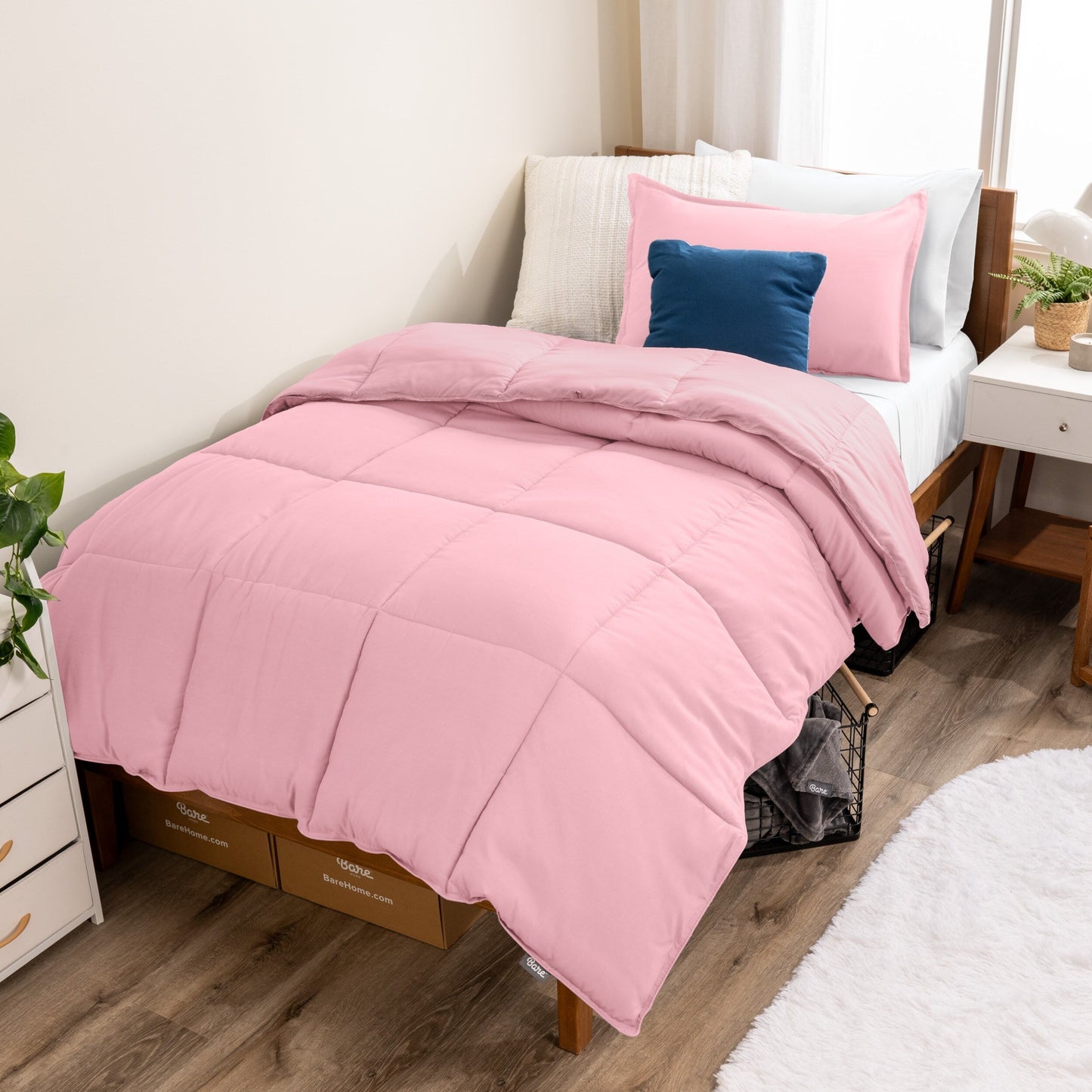 Bare Home Hypoallergenic Down Alternative Comforter Set