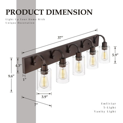 Bathroom Vanity Light Fixtures - Farmhouse Wall Light for Bathroom