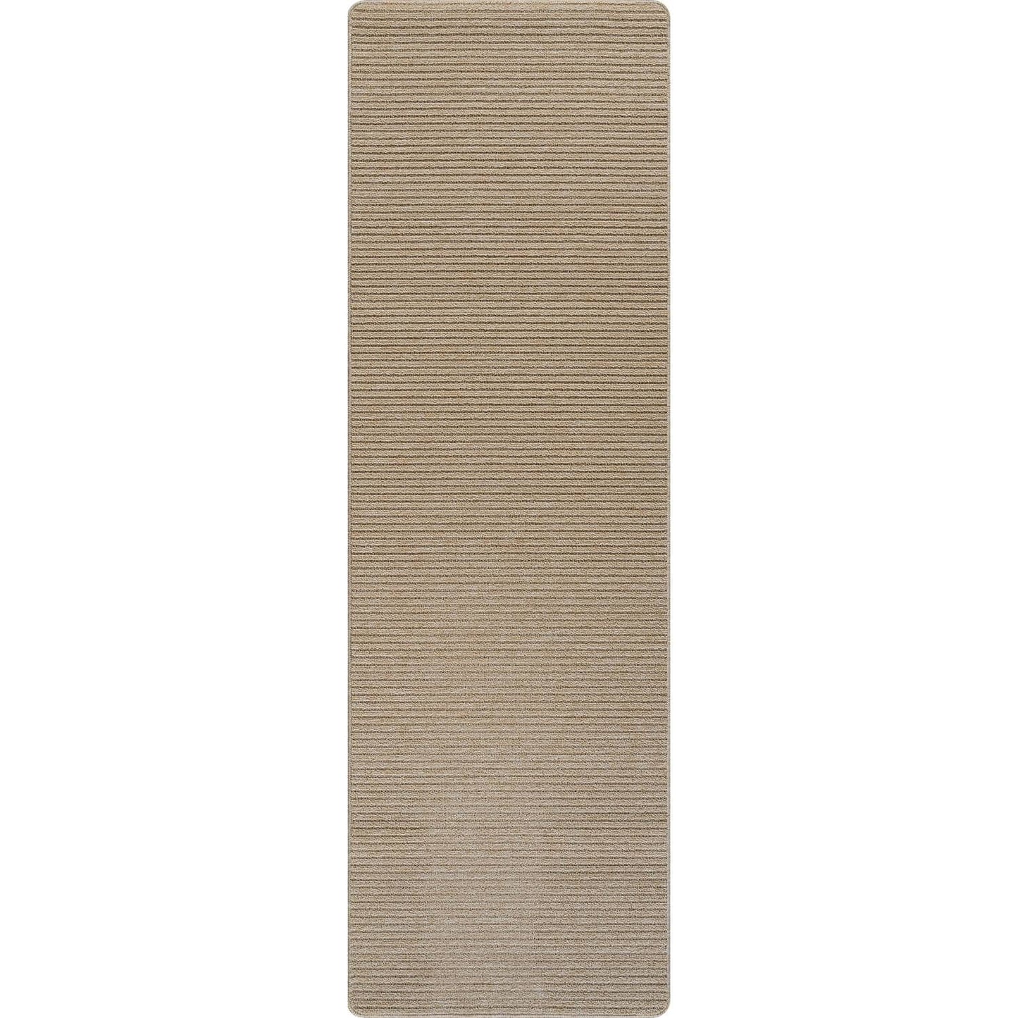 Beverly Rug Solid Color Non-Slip Rubber Back Washable Indoor Area Rug