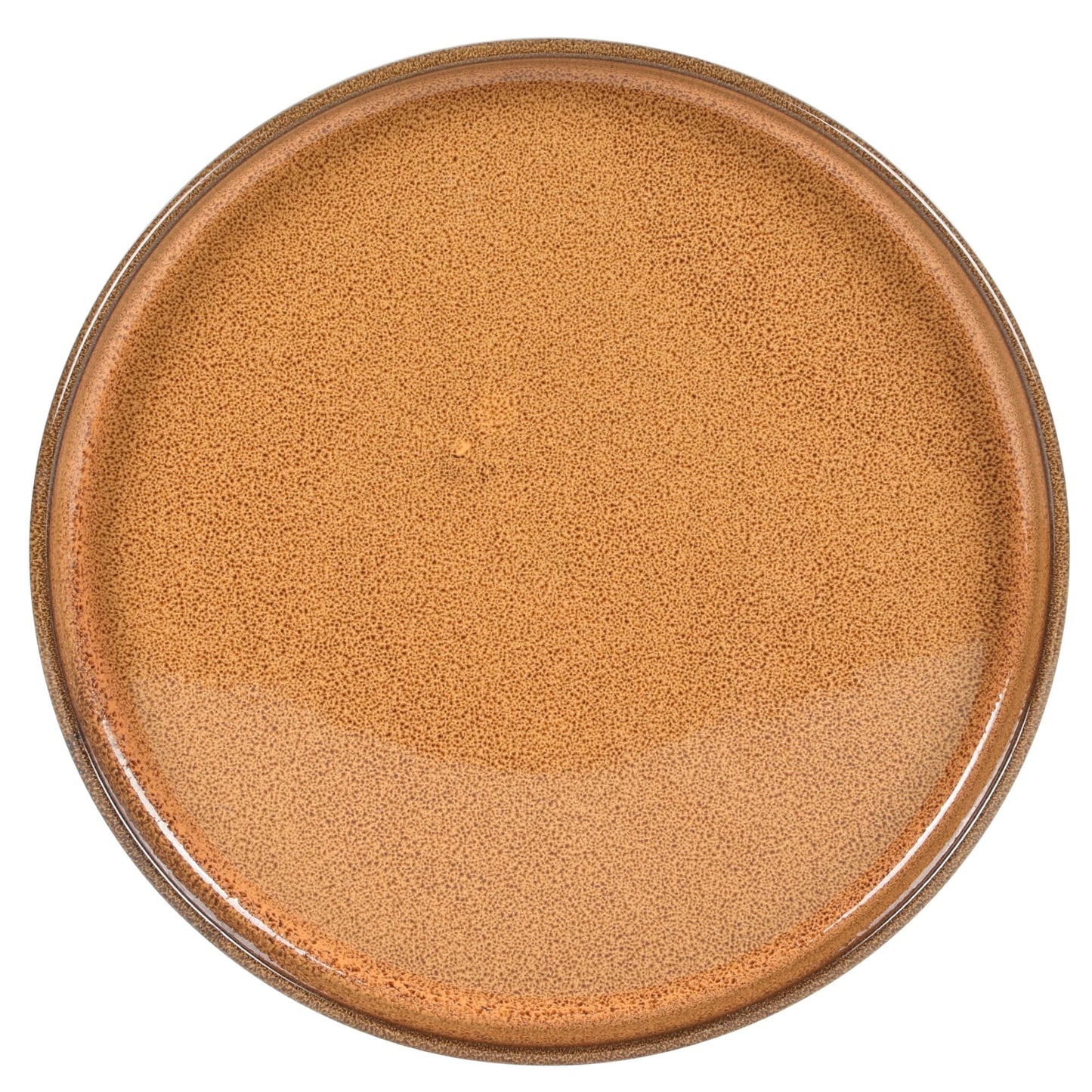 Bloomhouse Santorini Mist 16 Piece Double Bowl Terracotta Reactive Glaze Plates and Bowls Dinnerware Set