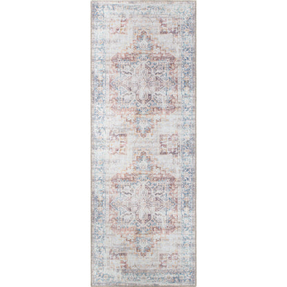 Bohemian Distressed Machine Washable Area Rug