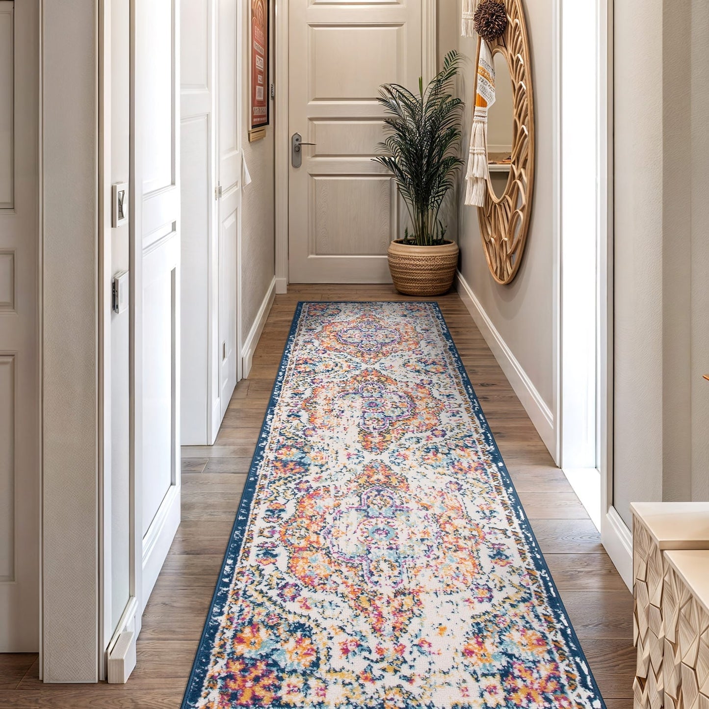 Bohemian Stripe Area Rug