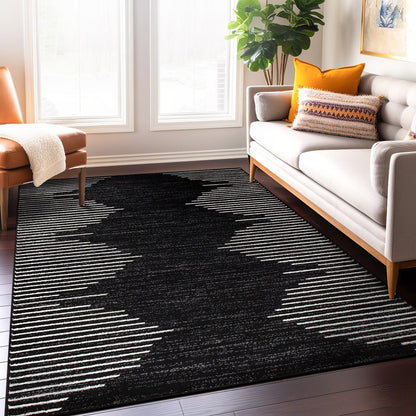Bohemian Stripe Area Rug