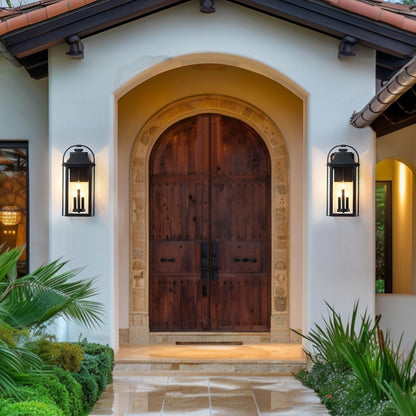 Applique murale d'extérieur Brits Black