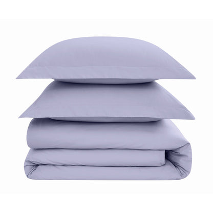 Brooklyn Loom Tight-Weave Cotton Percale Duvet Set