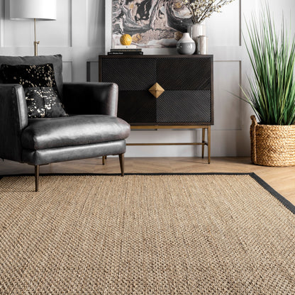 Nuloom Kiana Casual Seagrass Bordered Area Rug