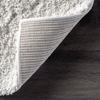 Nuloom Krista Contemporary Swirls Shag Area Rug