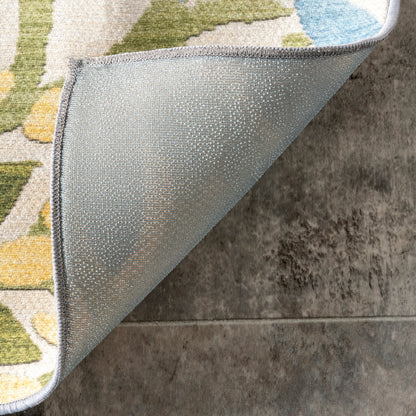 Nuloom Rosana Floral Machine Washable Indoor/Outdoor Area Rug