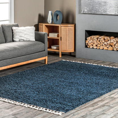 Nuloom Neva Modern Tasseled Shag Area Rug