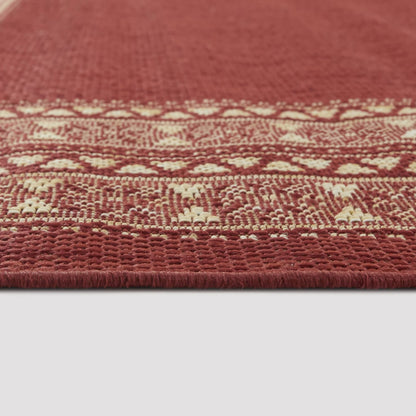 Carew Transitional Border Indoor/Outdoor Area Rug