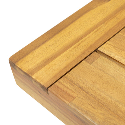 Carlisle Acacia Wood Outdoor Bench by Christopher Knight Home