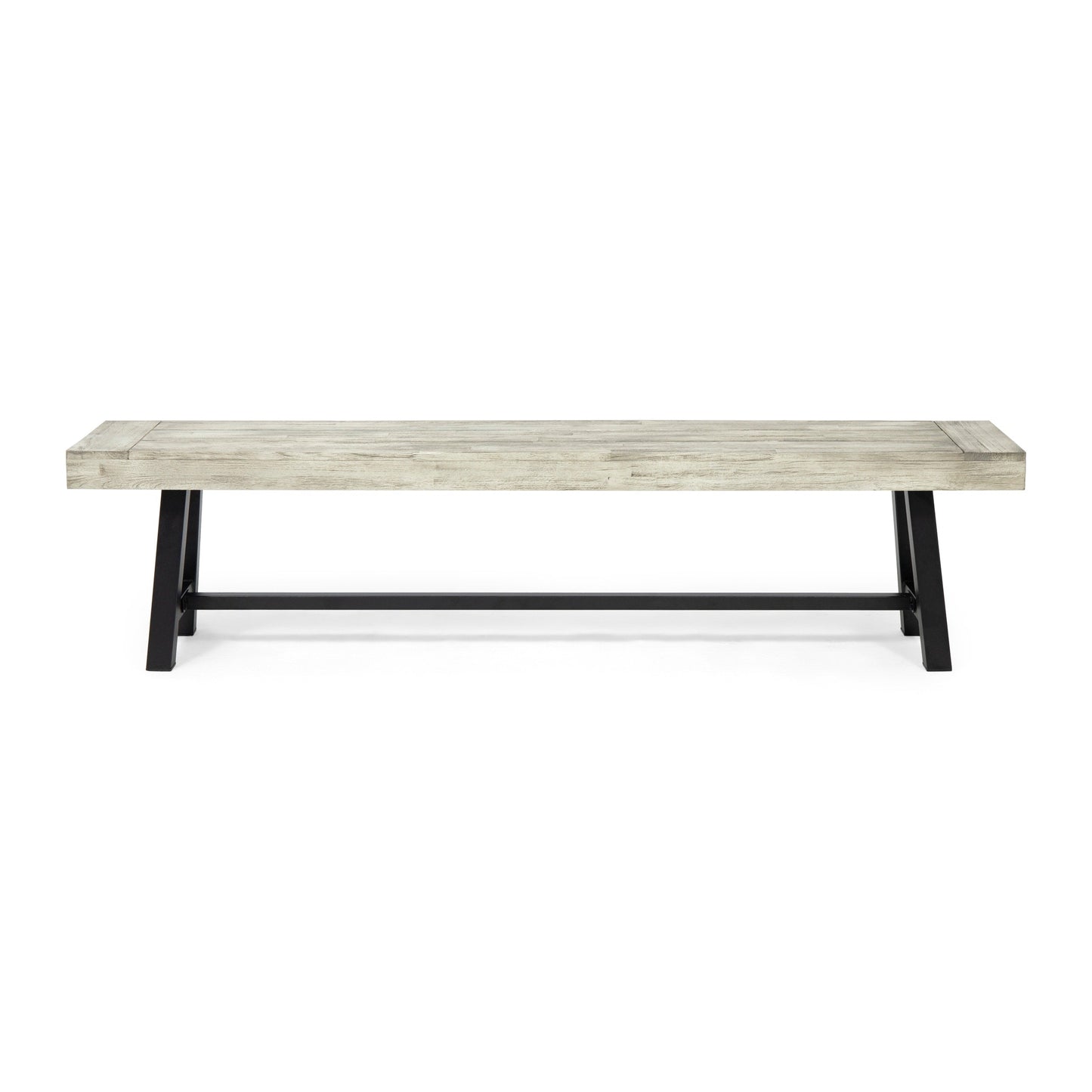 Carlisle Acacia Wood Outdoor Bench by Christopher Knight Home