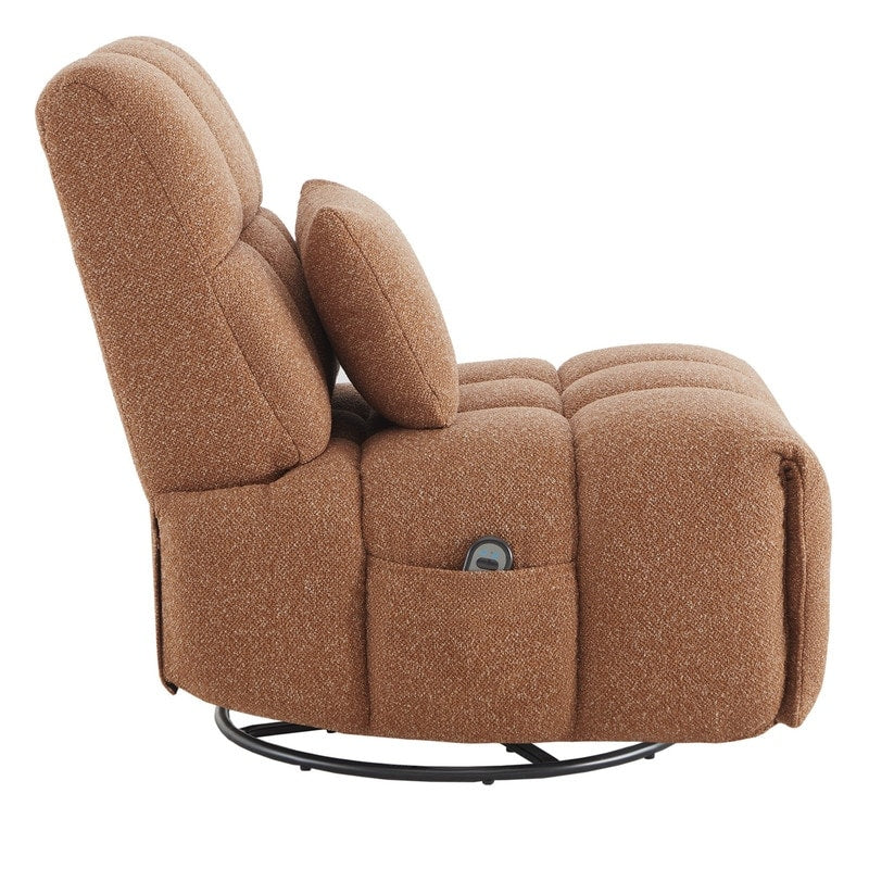 Cole Power Recliner Chair Swivel Glider with Lumbar Support