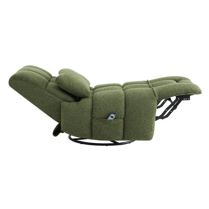 Cole Power Recliner Chair Swivel Glider with Lumbar Support
