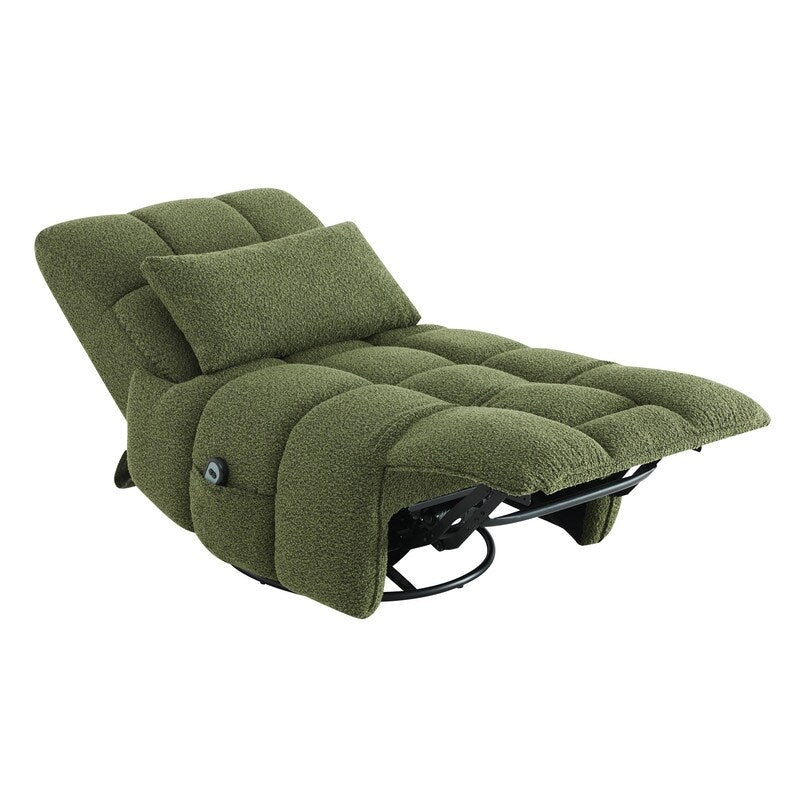 Cole Power Recliner Chair Swivel Glider with Lumbar Support