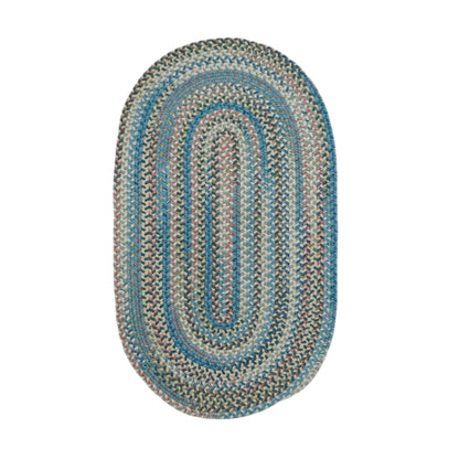 Colonial Mills New England Braid Multi Colored Wool Area Rug