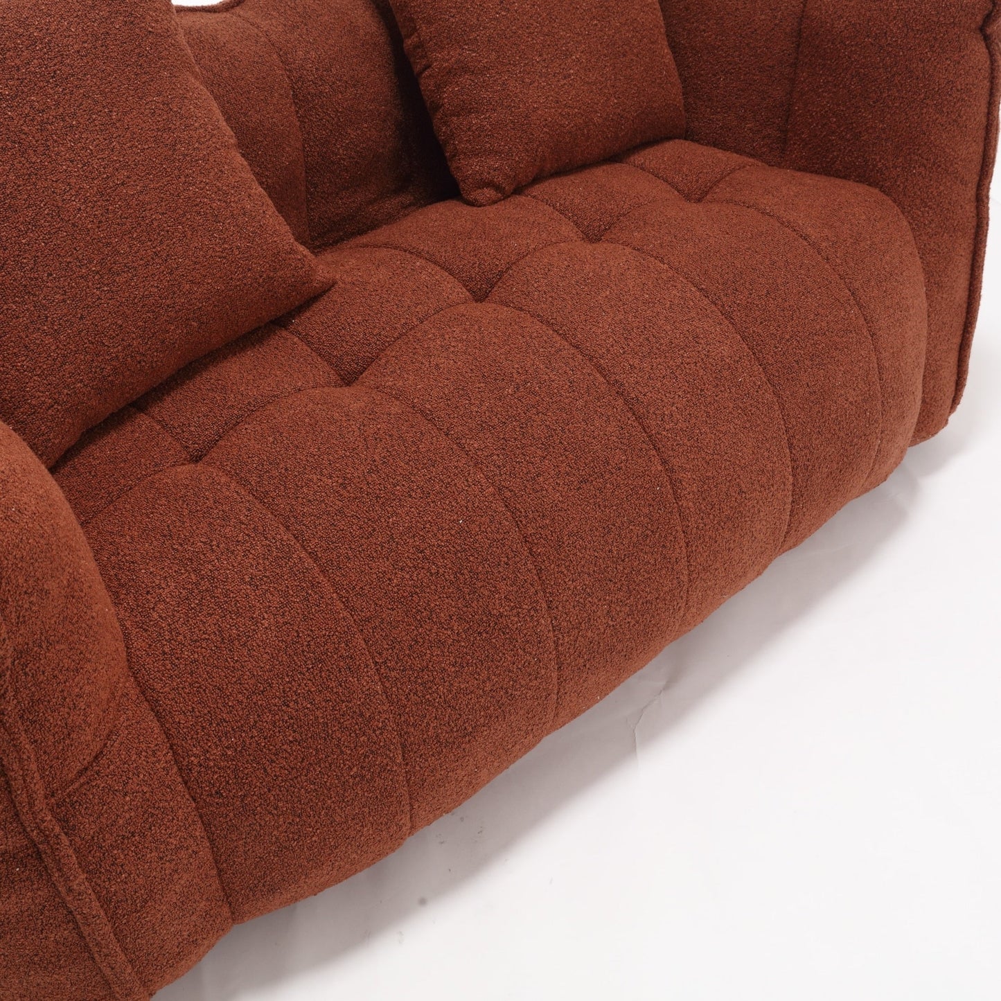 Comfortable square recliner sofa