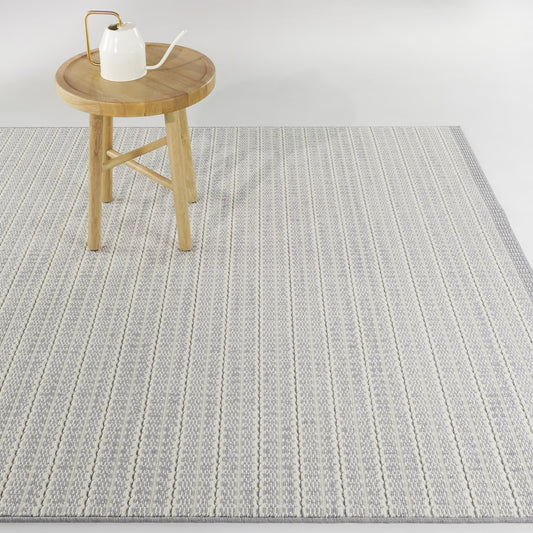 Connell Transitional Stripe Indoor/Outdoor Area Rug