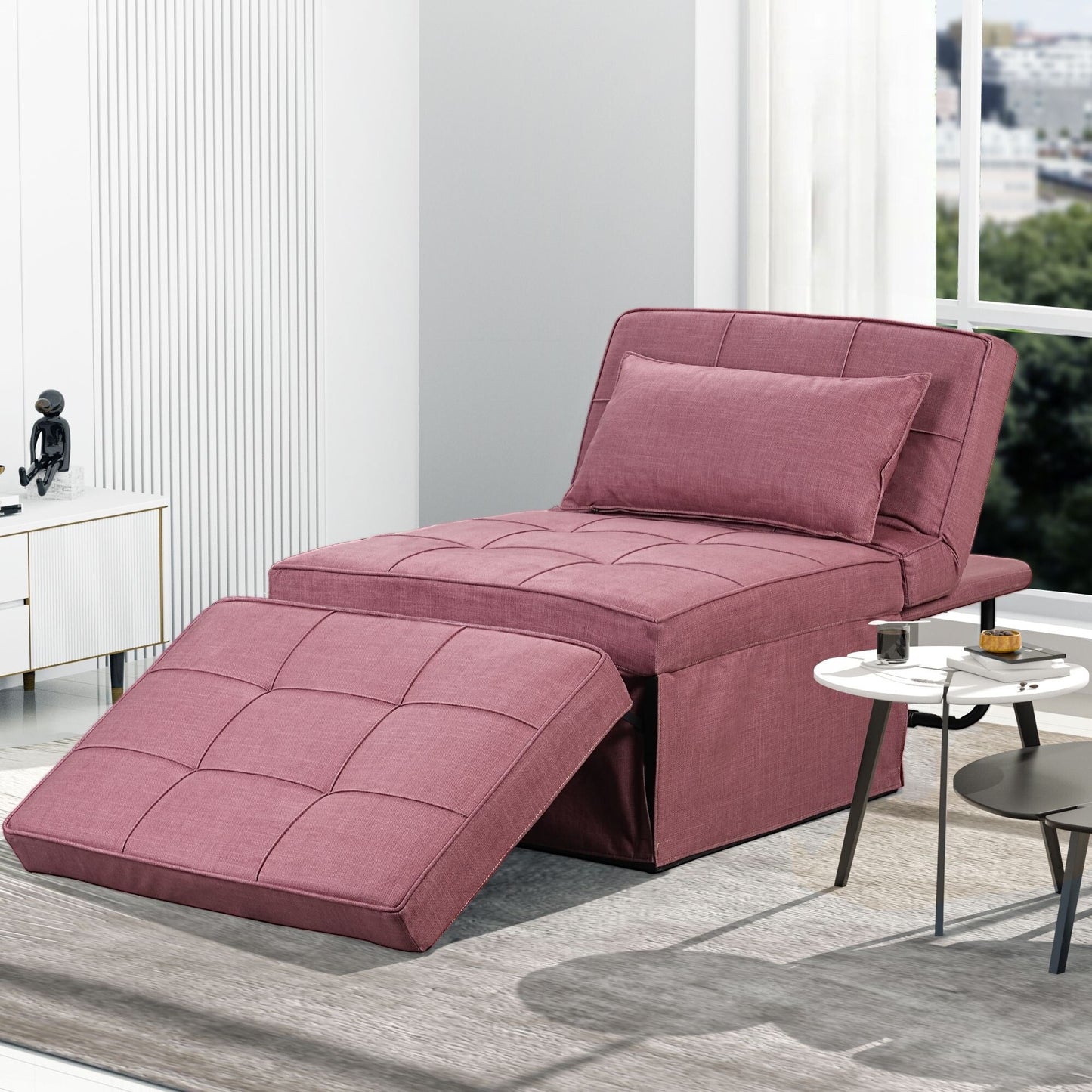 Canapé-lit convertible, canapé-lit, fauteuil inclinable, ottoman, pliable, pour salon