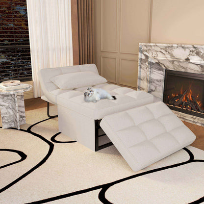 Canapé-lit convertible, canapé-lit, fauteuil inclinable, ottoman, pliable, pour salon