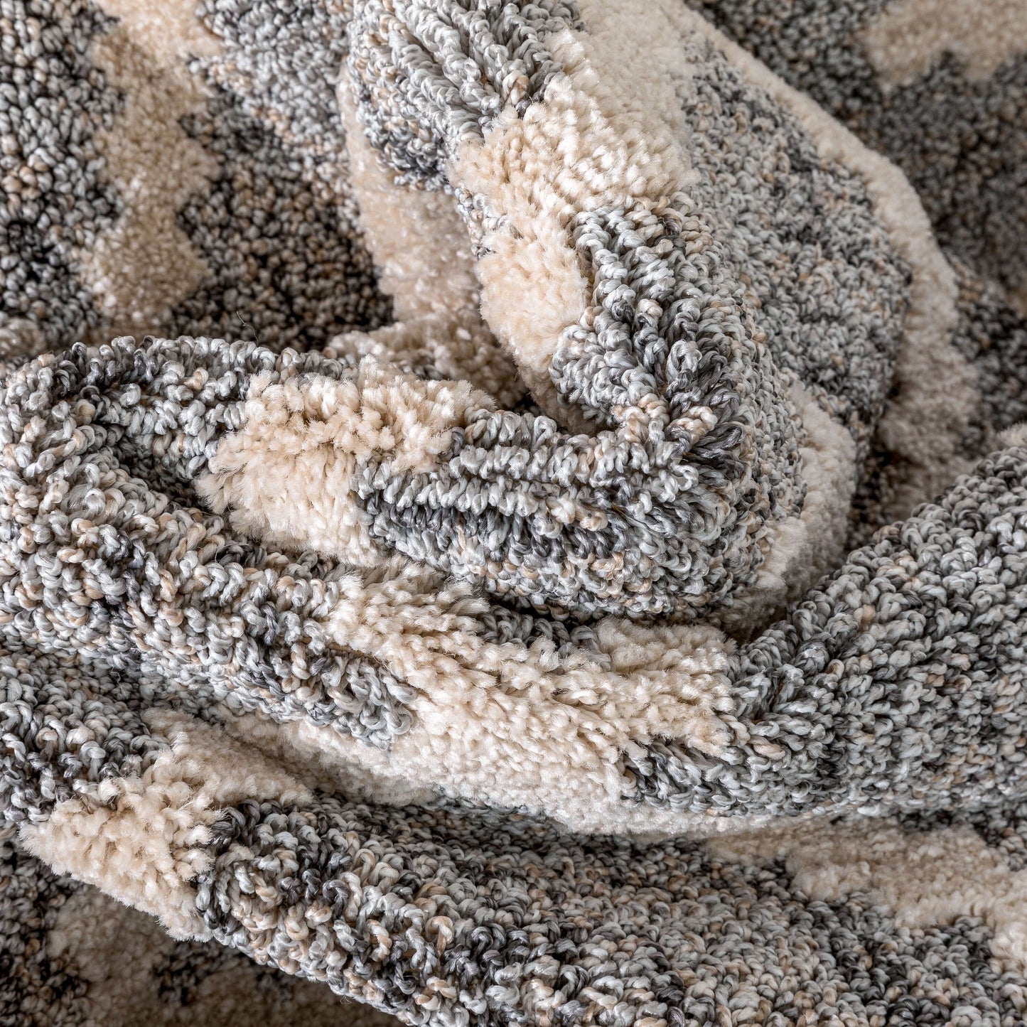 Tapis d'escalier moderne Harlow Trellis sur mesure