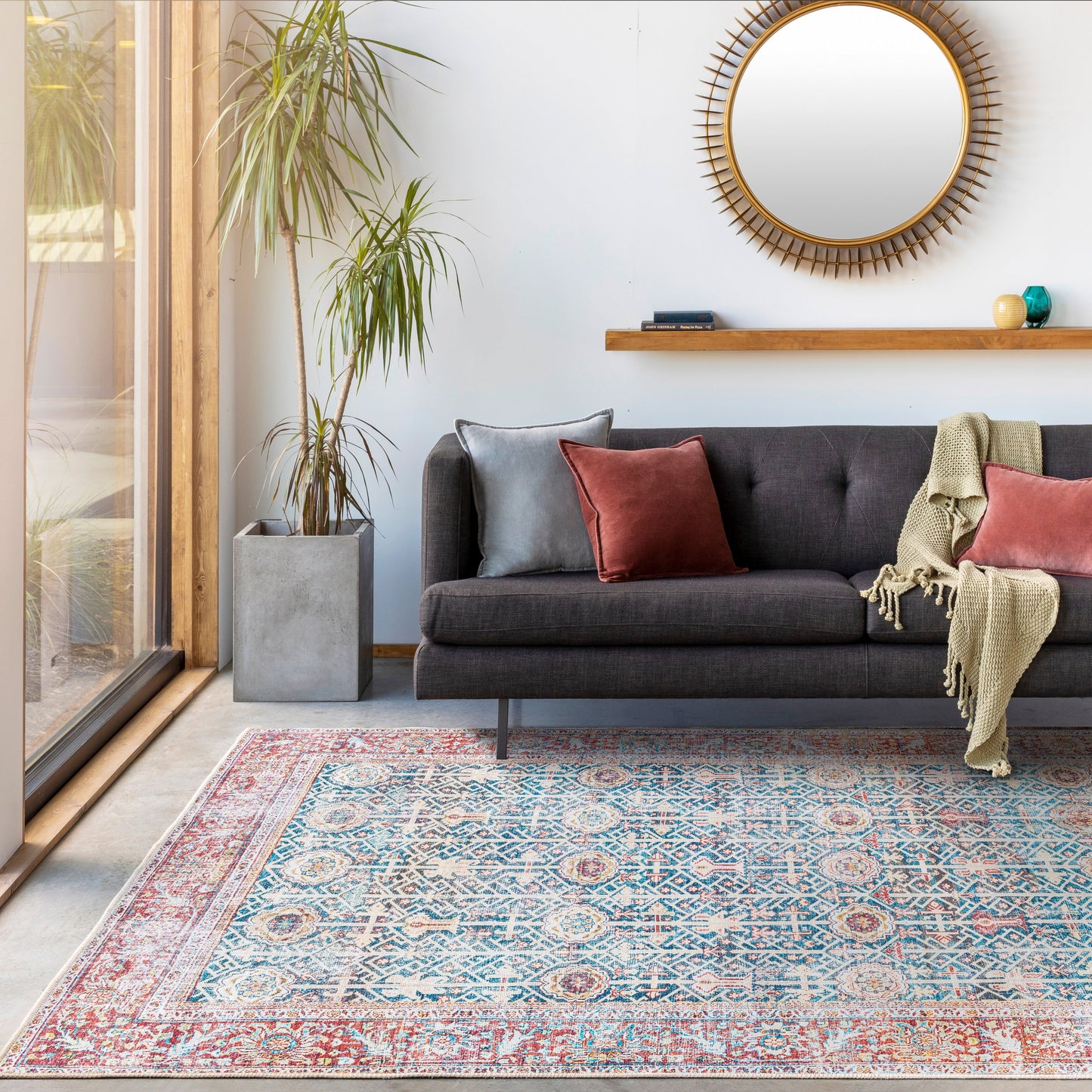 Artistic Weavers Domitian Traditional Vintage Machine Washable Area Rug