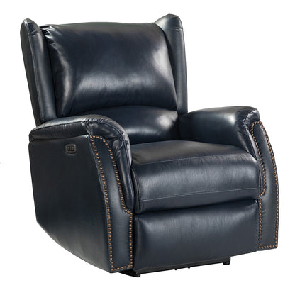 Eduardo Genuine Leather Power Recliner with USB Port Set of 2