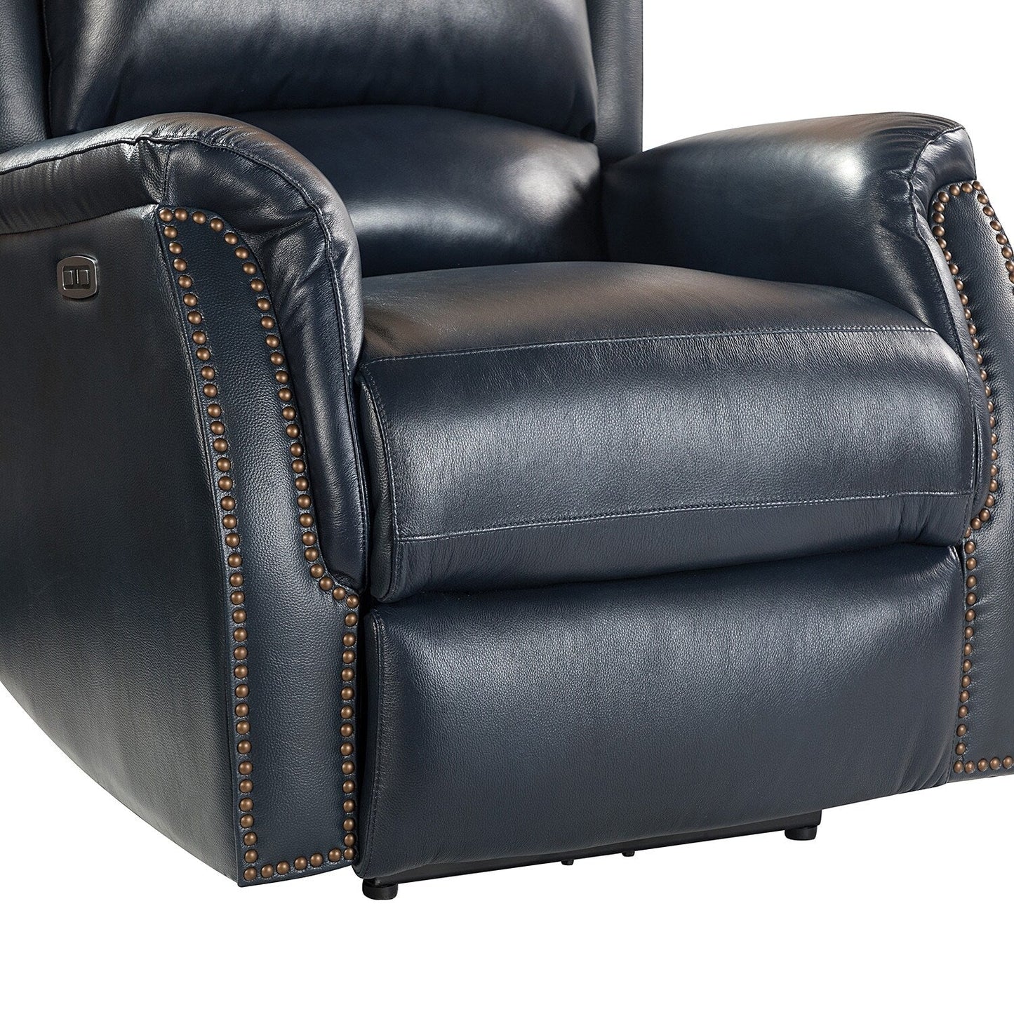 Eduardo Genuine Leather Power Recliner with USB Port Set of 2