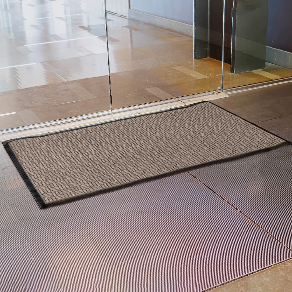 Envelor Door Mat Indoor Outdoor Low Profile Commercial Entryway Rug