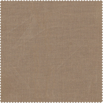 Exclusive Fabrics French Linen Room Darkening Curtains Panel - Elegant luxurious Drapes (1 Panel)