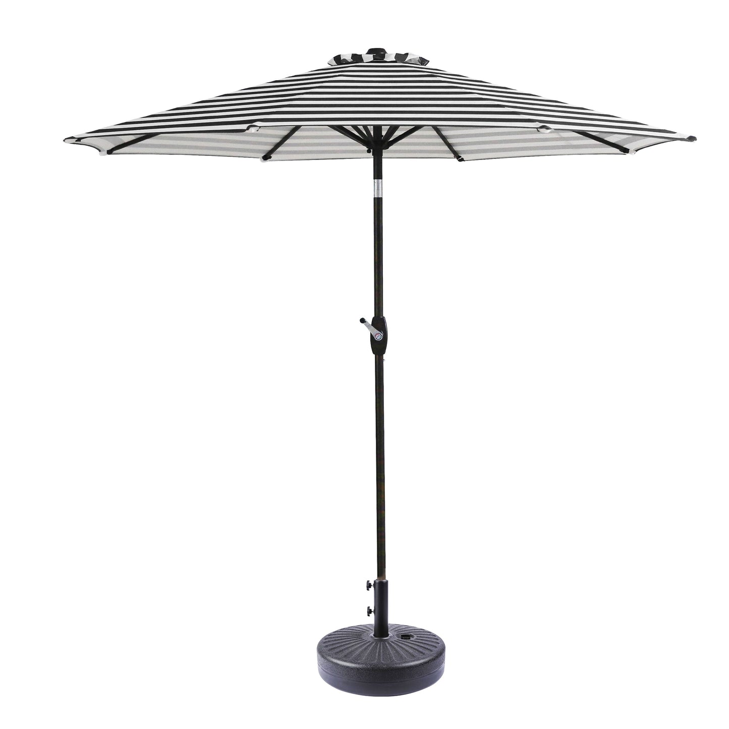 Parasol de patio Holme de 9 pieds et support de base