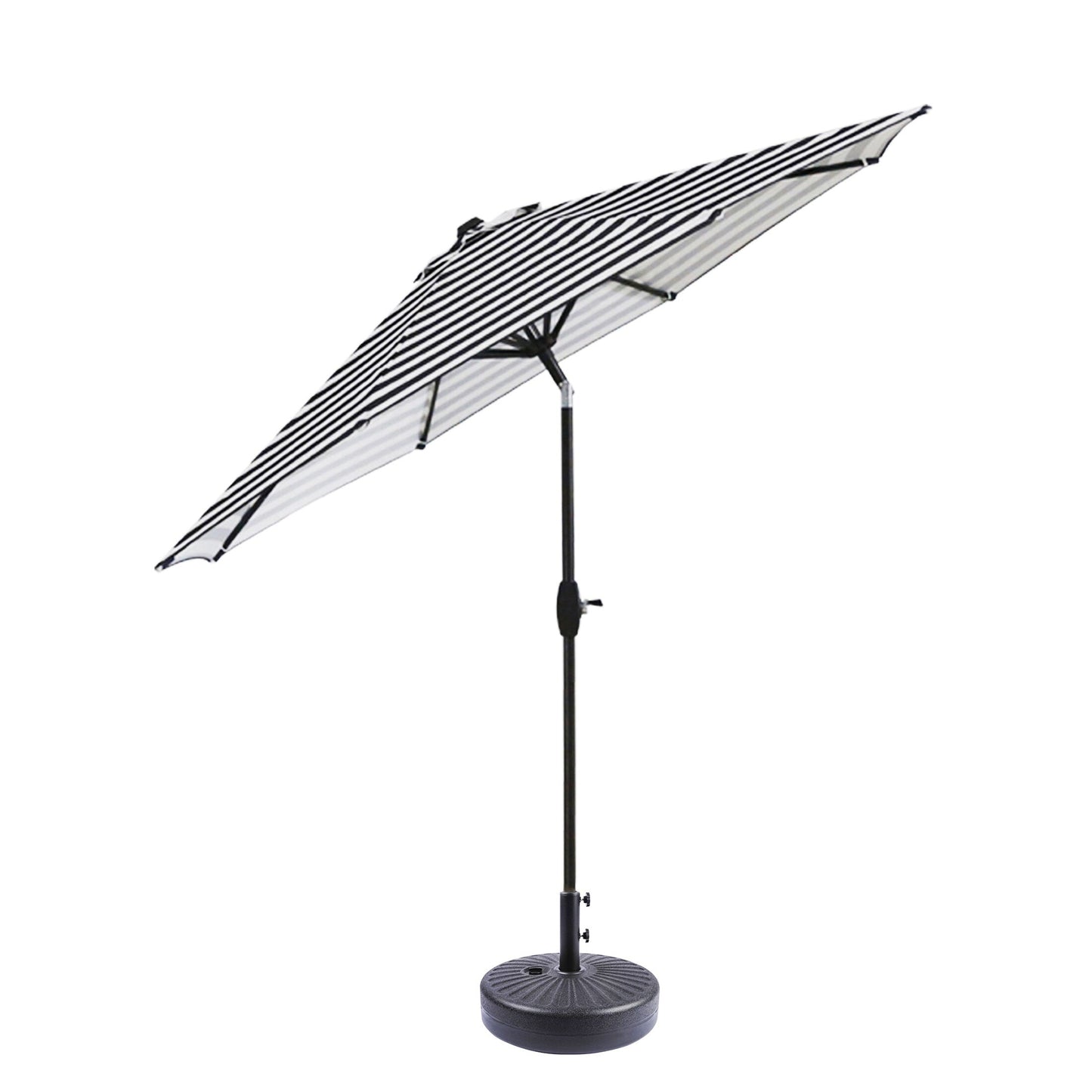 Parasol de patio Holme de 9 pieds et support de base