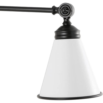 WINGBO Industrial Swing Arm Wall Sconce with Metal Shade,2-Pack...