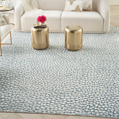 Nourison Joli Modern Abstract Pebble Area Rug