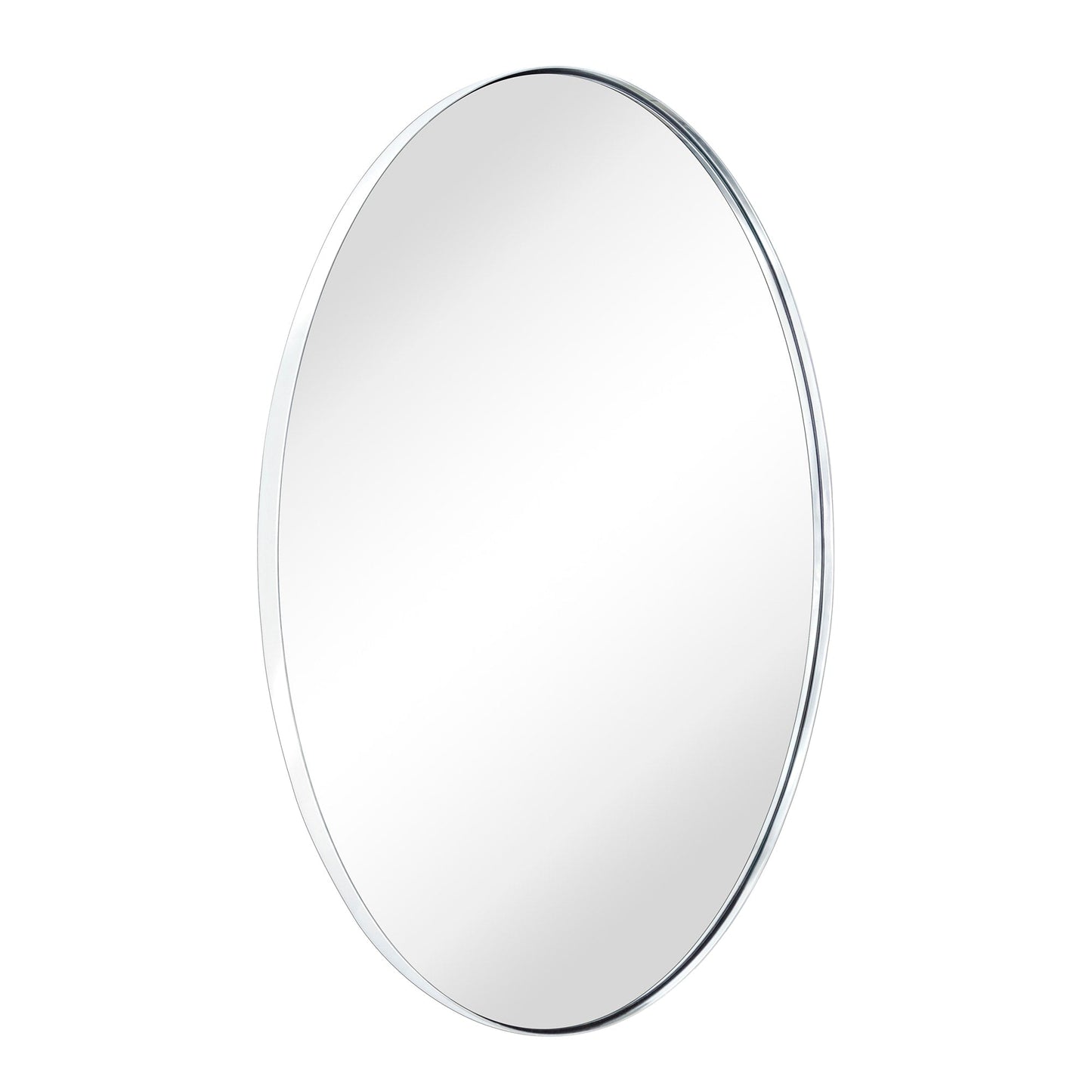 TEHOME Javell Oval Metal Wall Mirror