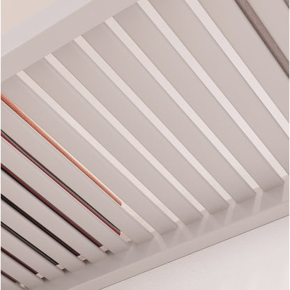 Système de placard en bois massif John Louis Home blanc