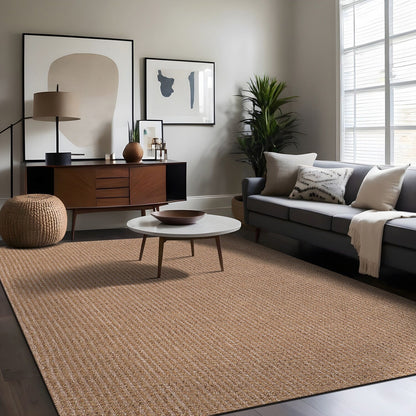 Beverly Rug Easy Clean Non Shedding Jute Rug